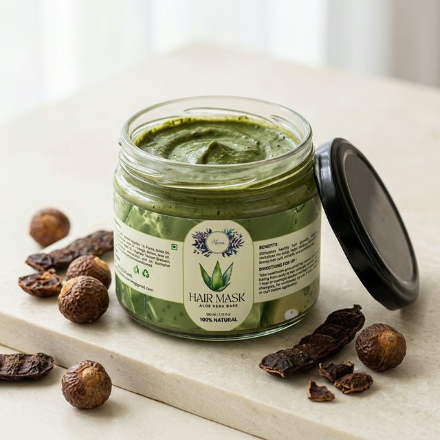 Herbal hair mask